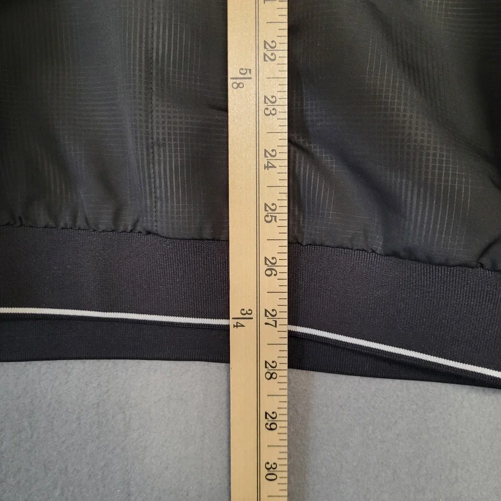 Walter‎ Hagen Mens Black V-Neck Golf Windshirt Pullover Jacket Size M Medium
